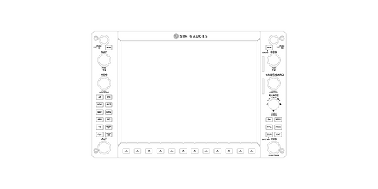 A Comparison of the GDU 1040, 1040A, 1044B, and 1055 SIM GAUGES G1000