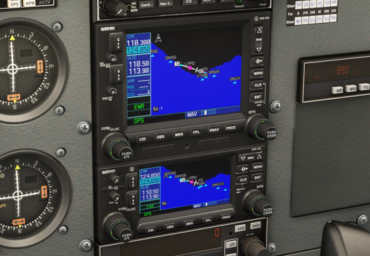 How to use Sim Gauges G1000 as GNS 530 or 430 in MSFS