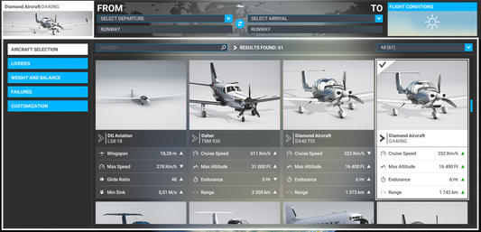 List of compatible planes with Sim Gauges G1000 MSFS and X-Plane