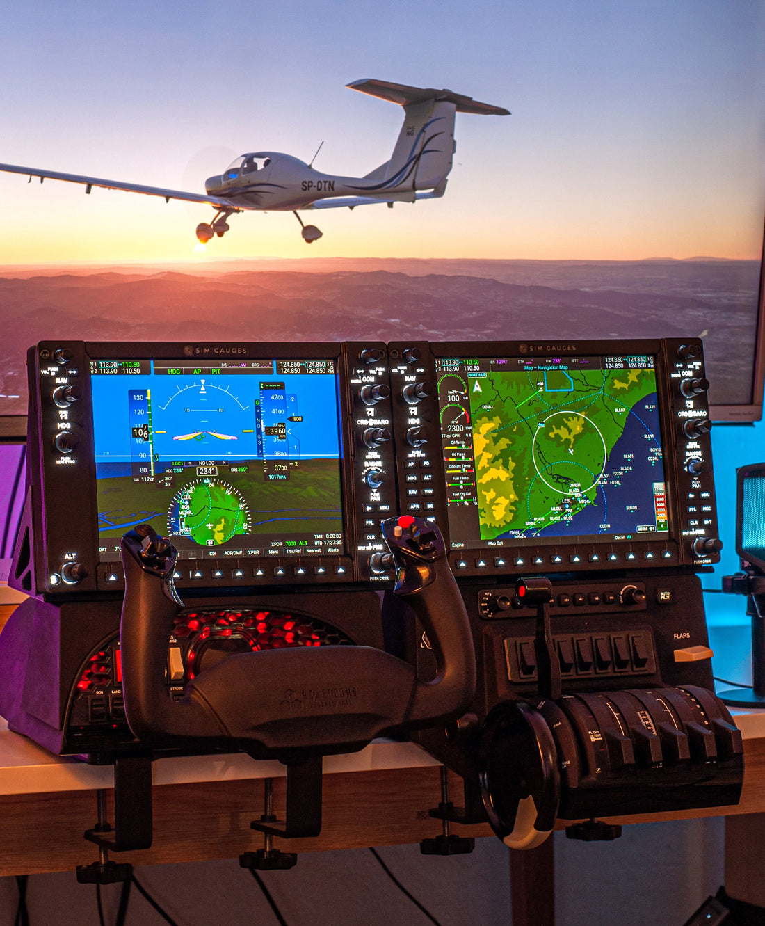 G1000 flight simulator