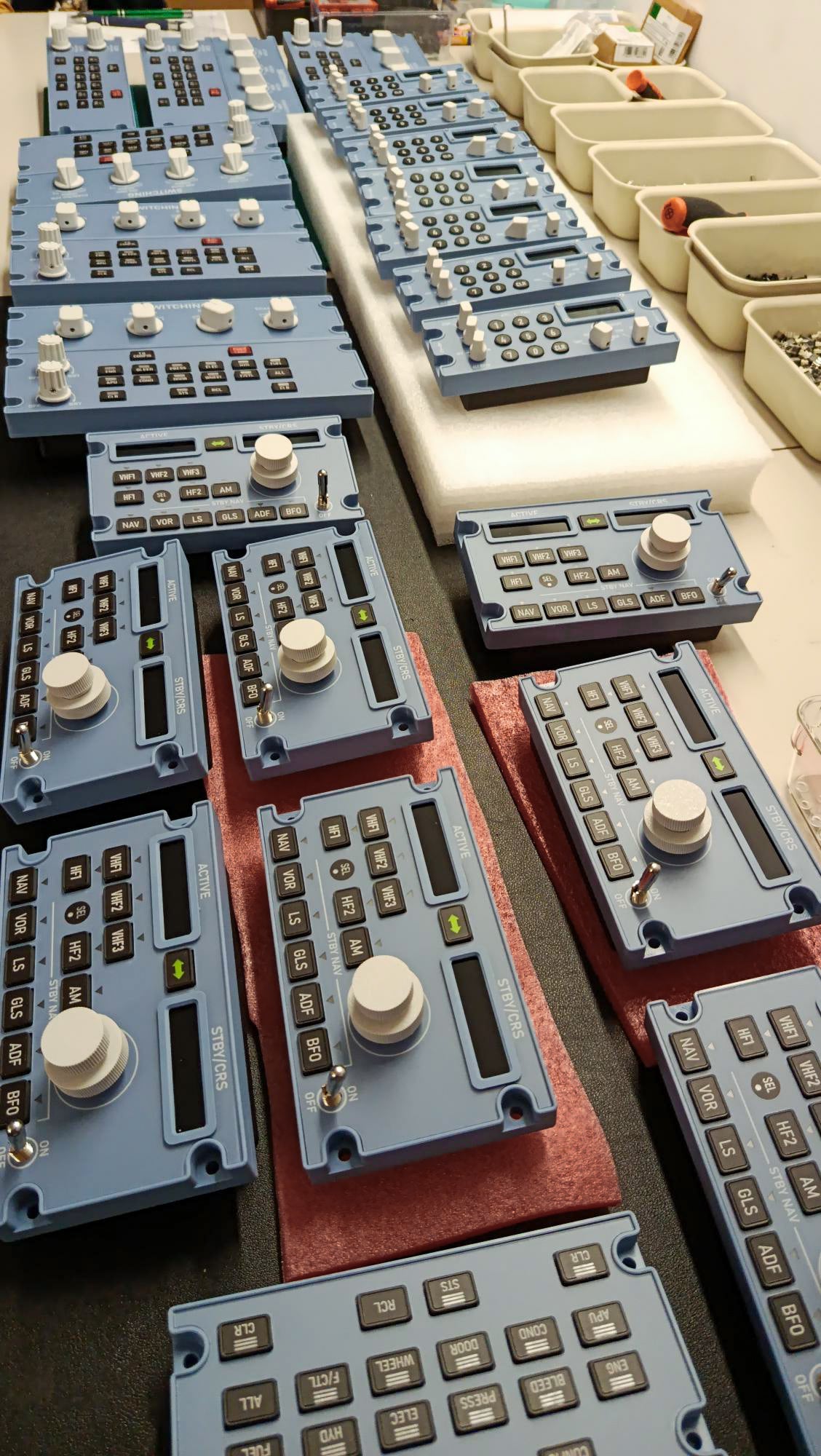 Sim Gauges AIRBUS A320 ECAM PANEL - MINI