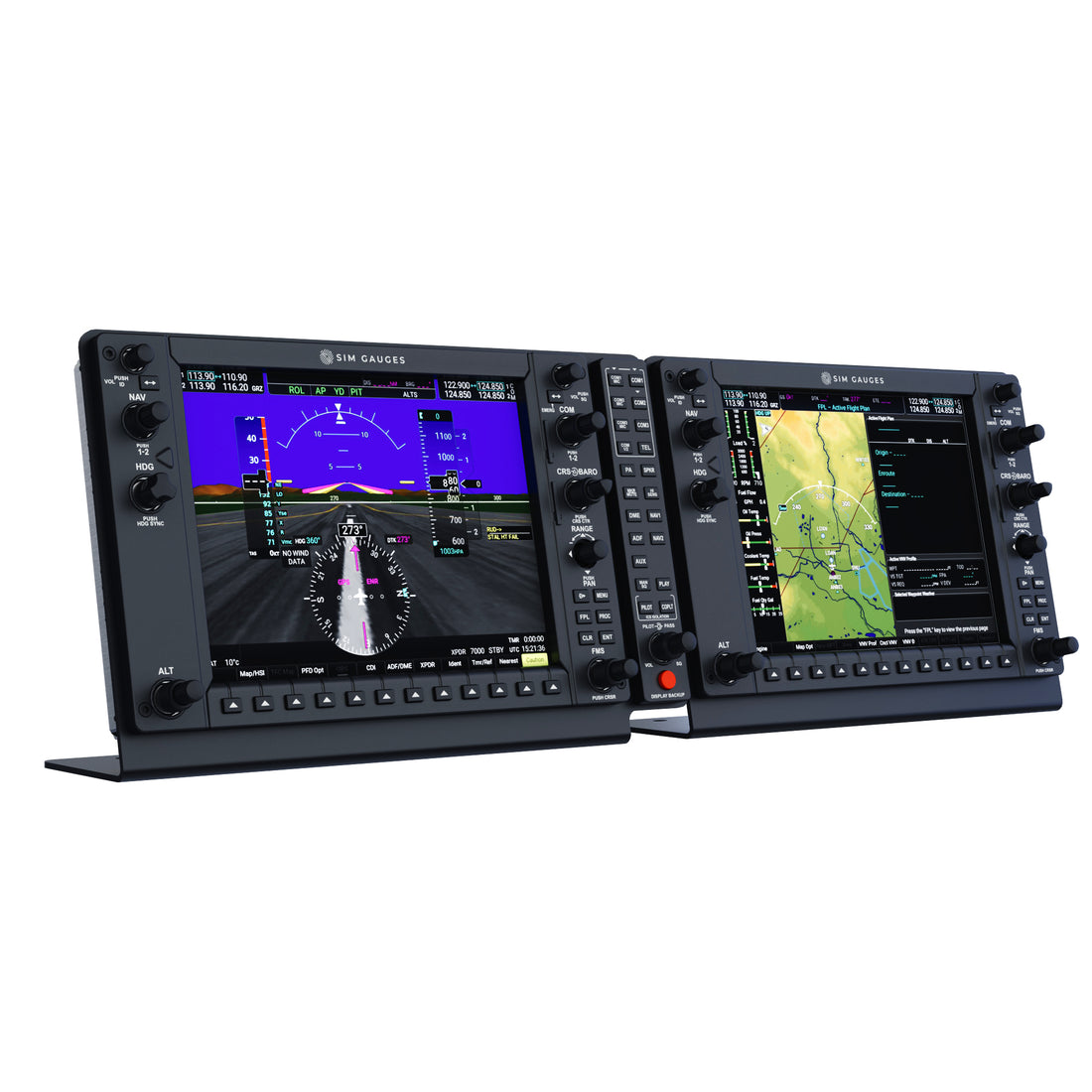 SIM GAUGES G1000 SUITE PRO WITH STANDS – Sim Gauges