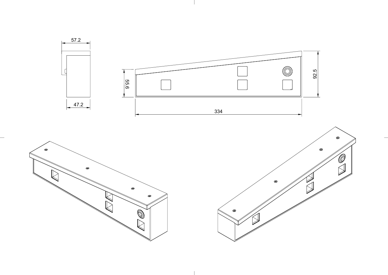 Sim Gauges AIRBUS A320 GLARE WING SET - CPT + FO