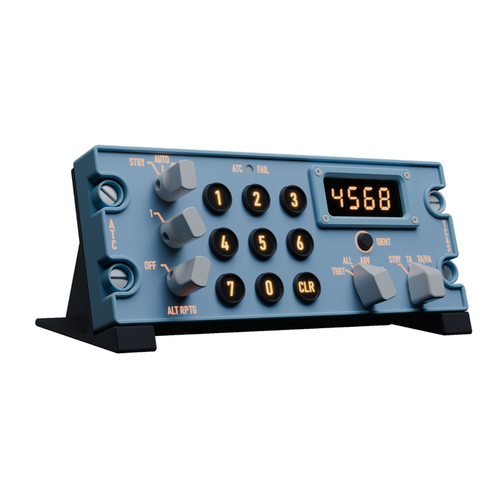 Cas Panel A320 TCAS Panel for Flight Simulator | Sim Gauges