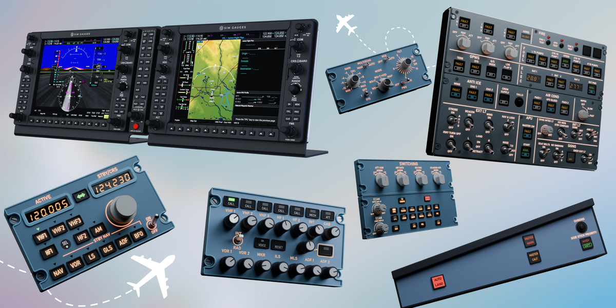 Sim Gauges - flight simulator hardware