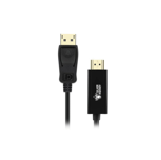 Silver Monkey Cable: DisplayPort 1.2 to HDMI